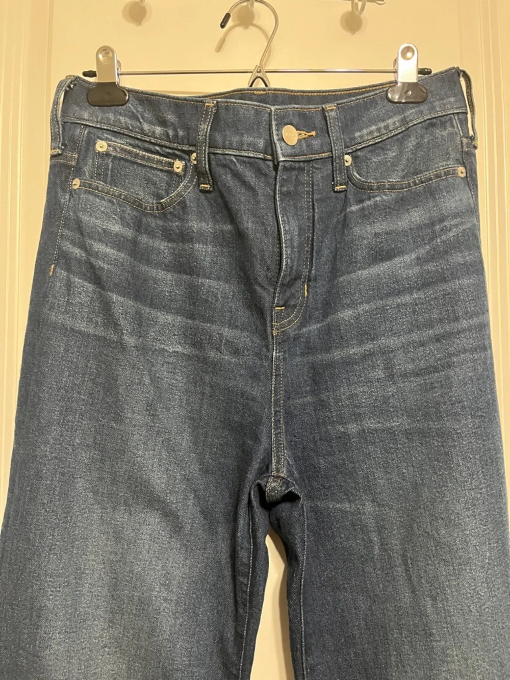 J. Crew High Rise Denim Trouser Jean 27P - Picture 2 of 8
